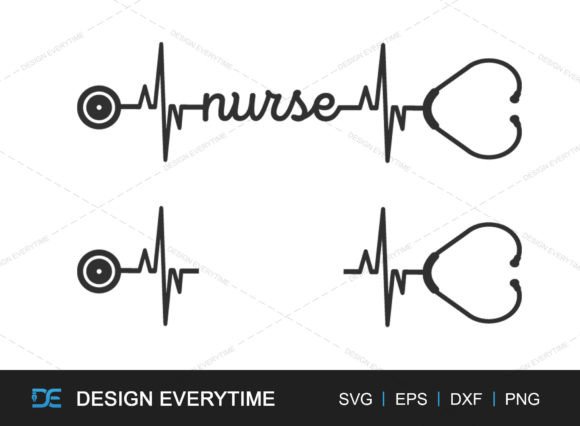 Download Nurse Typography SVG Design, Medical SVG - Typography svg Collection