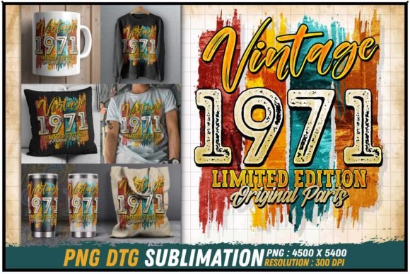 Download Vintage 1971 Limited Edition Original - 1971 Collection