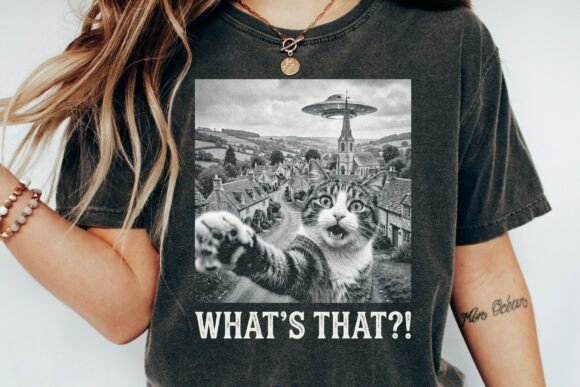 Download Cat Selfie Ufo Alien Invasion - Alien Collection
