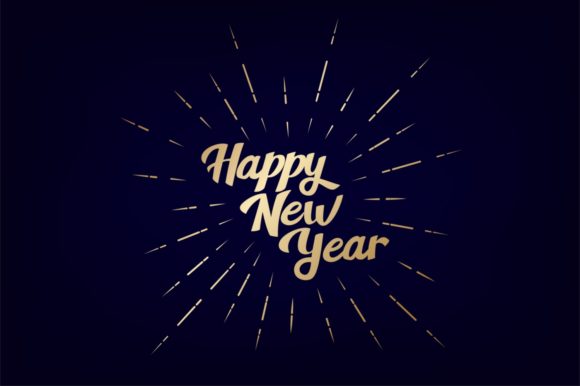 Download 2021 Happy New Year Vintage Lettering - New year Collection