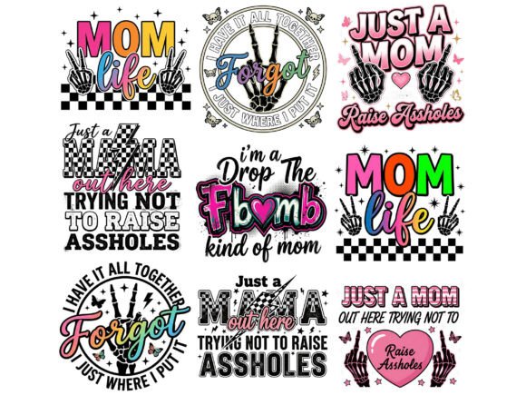 Download Funny Sarcastic Mom Life Mama Tshirt Png Bundle - Tshirt Collection