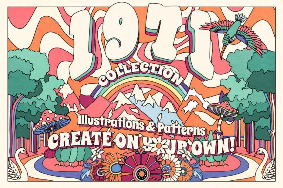 Download 1971 • Retro Graphic Collection - 1971 Collection