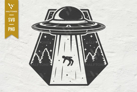 Download Alien Abduction Alien Believe SVG PNG - Alien Collection