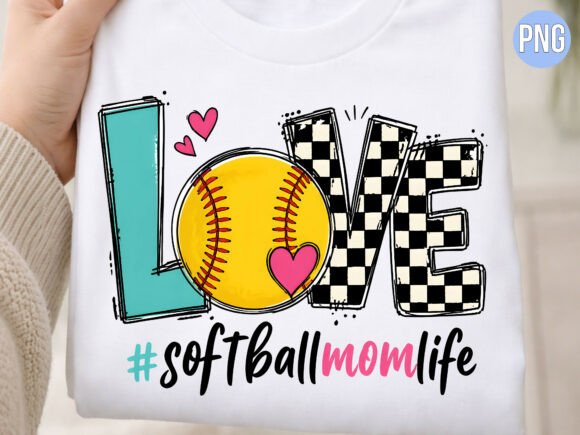 Download Softball Mom Life Love PNG Tshirt - Tshirt Collection