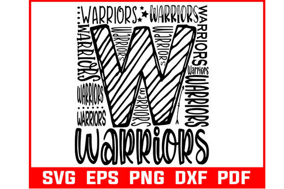 Download Warriors Typography Svg - Typography svg Collection